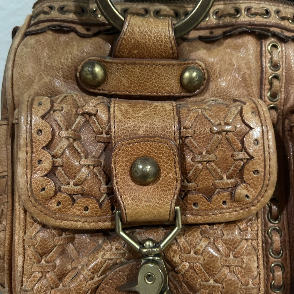 Isabella Fiore genuine leather handbag - Picture 3 of 8